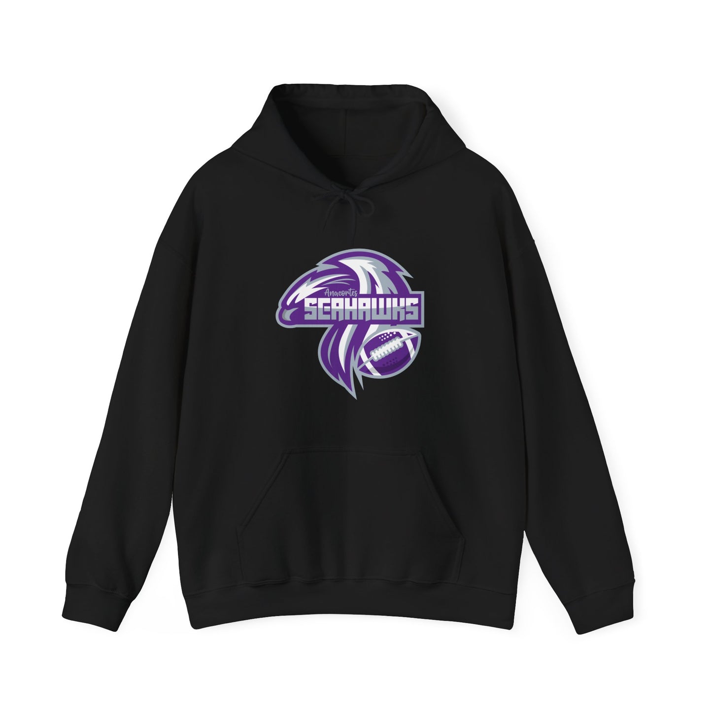 ANACORTES SEAHAWKS FOOTBALL 2 Unisex Heavy Blend™ Hooded Sweatshirt