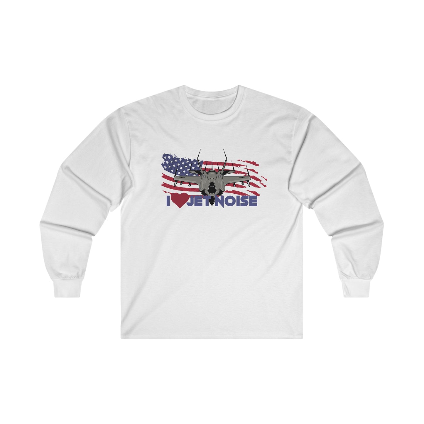 I LOVE JET NOISE Unisex Ultra Cotton Long Sleeve Tee