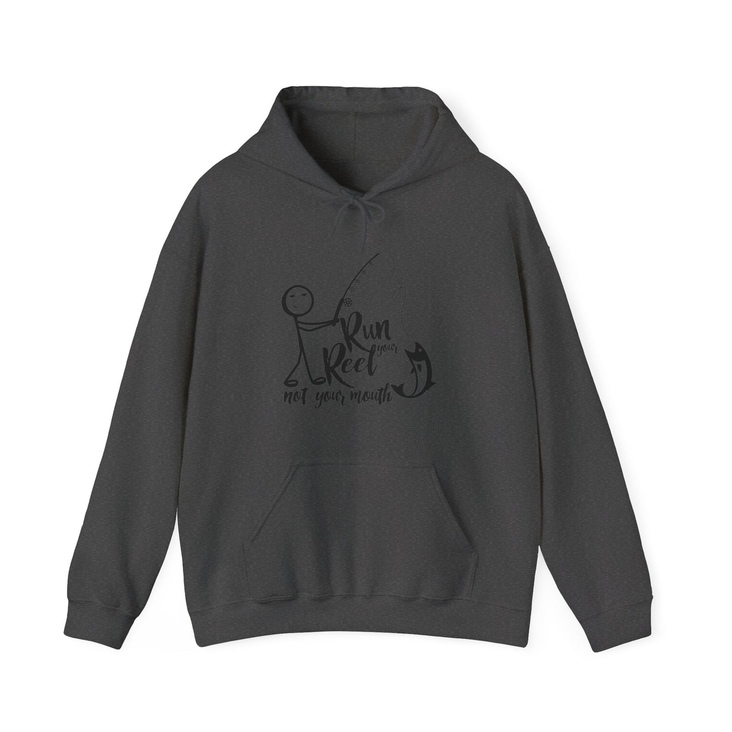 Copy of RUN YOUR REEL - 8 Unisex Heavy Blend™ Hooded Sweatshirt
