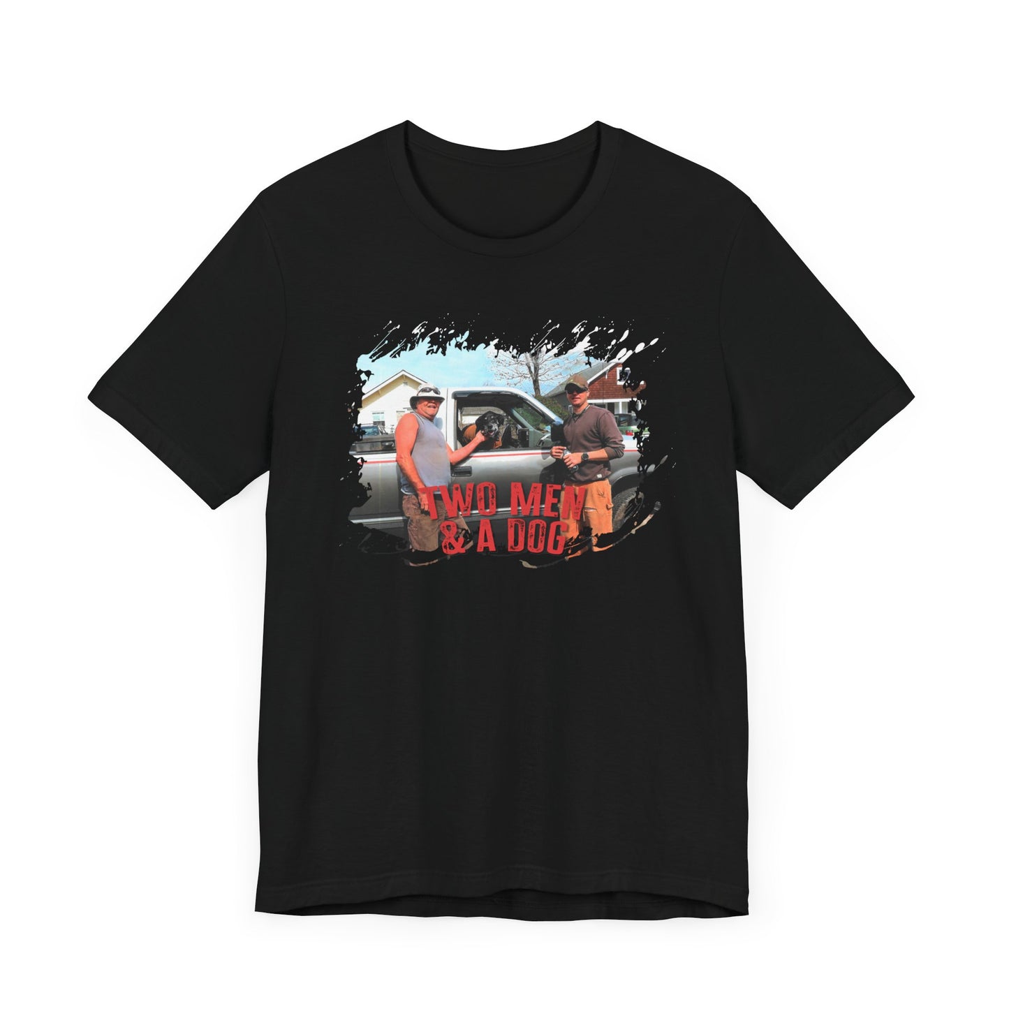 TWO MEN & A DOG Unisex Jersey Short Sleeve Tee