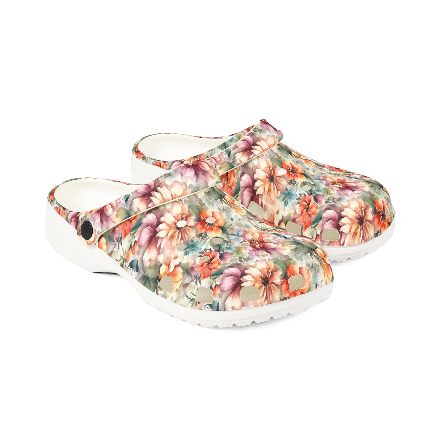 Soft Flowers Rubber Shoes
