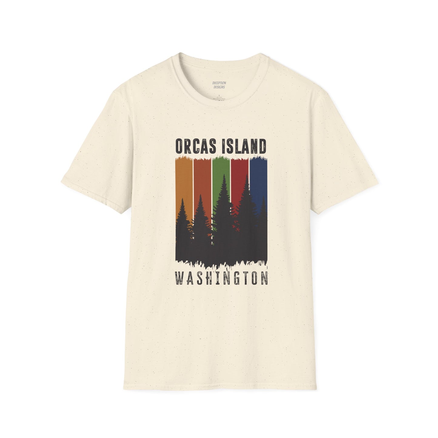 ORCAS ISLAND - Trees Unisex Softstyle T-Shirt