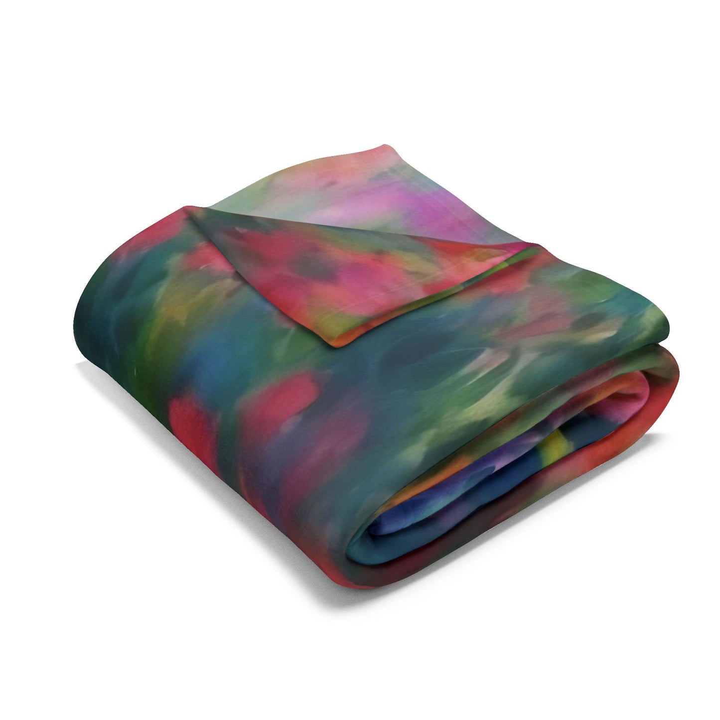 WILDFLOWER POND Arctic Fleece Blanket
