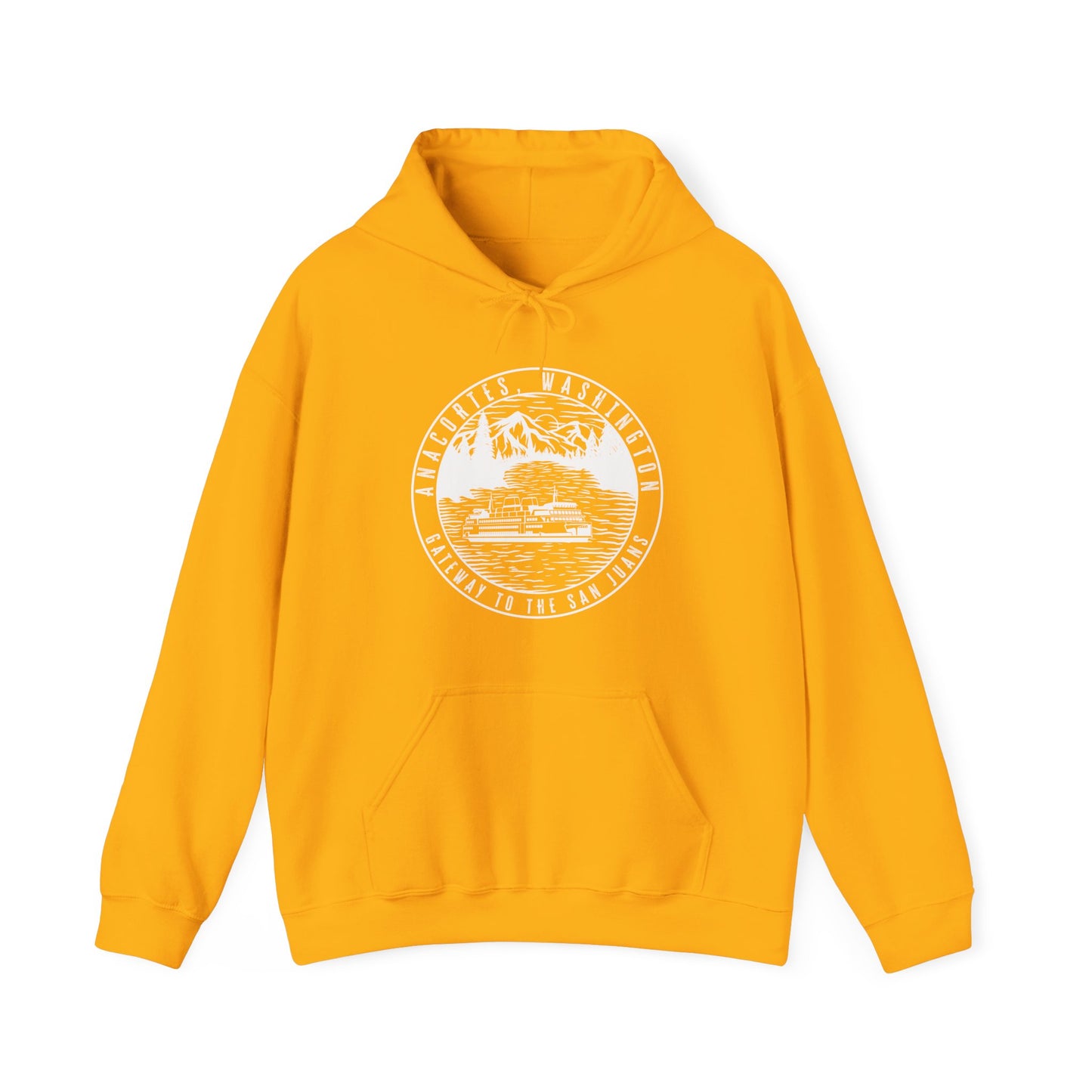 Anacortes Gateway Ferry Unisex Heavy Blend™ Hooded Sweatshirt