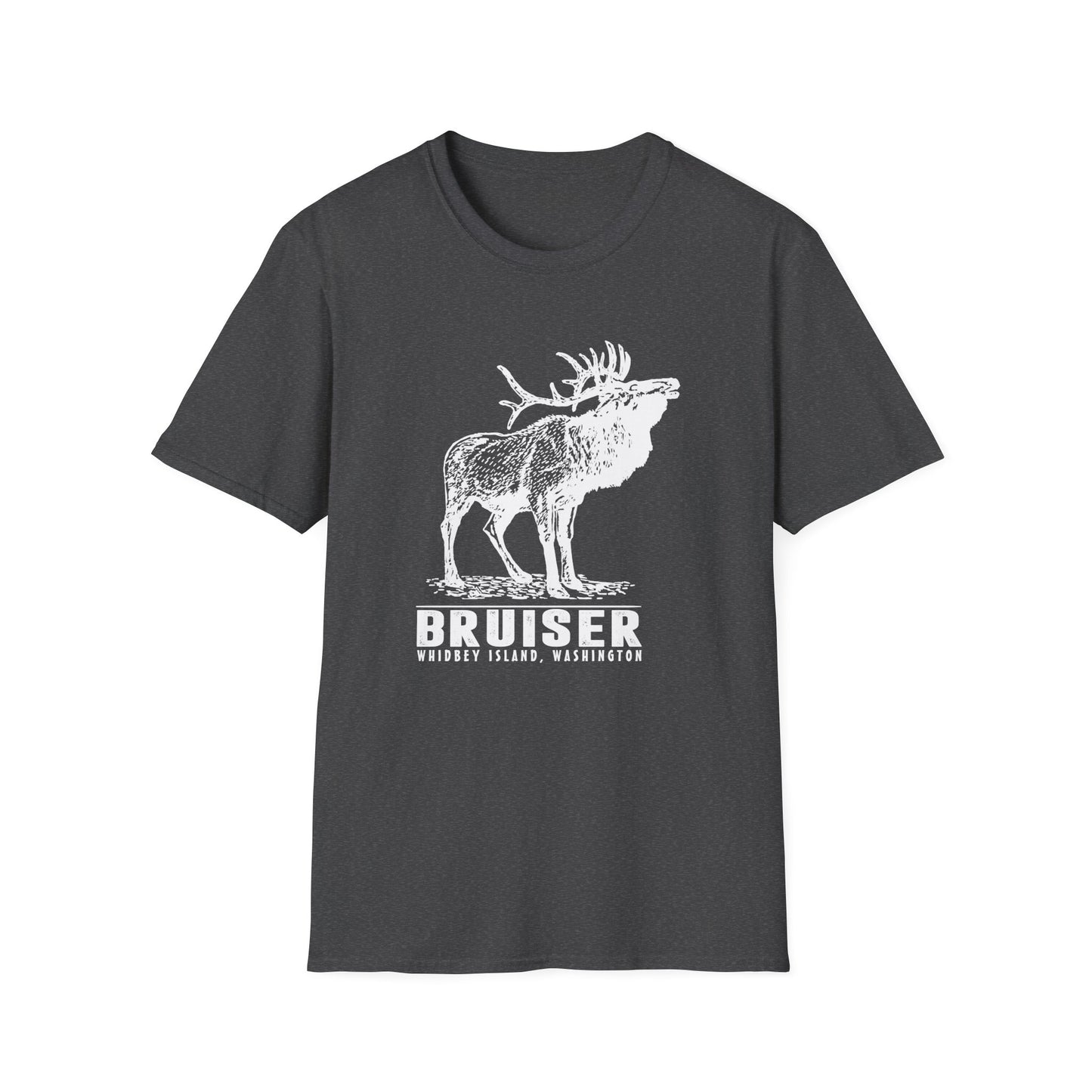 7 Bruiser - Whidbey Island Elk - Unisex Softstyle T-Shirt