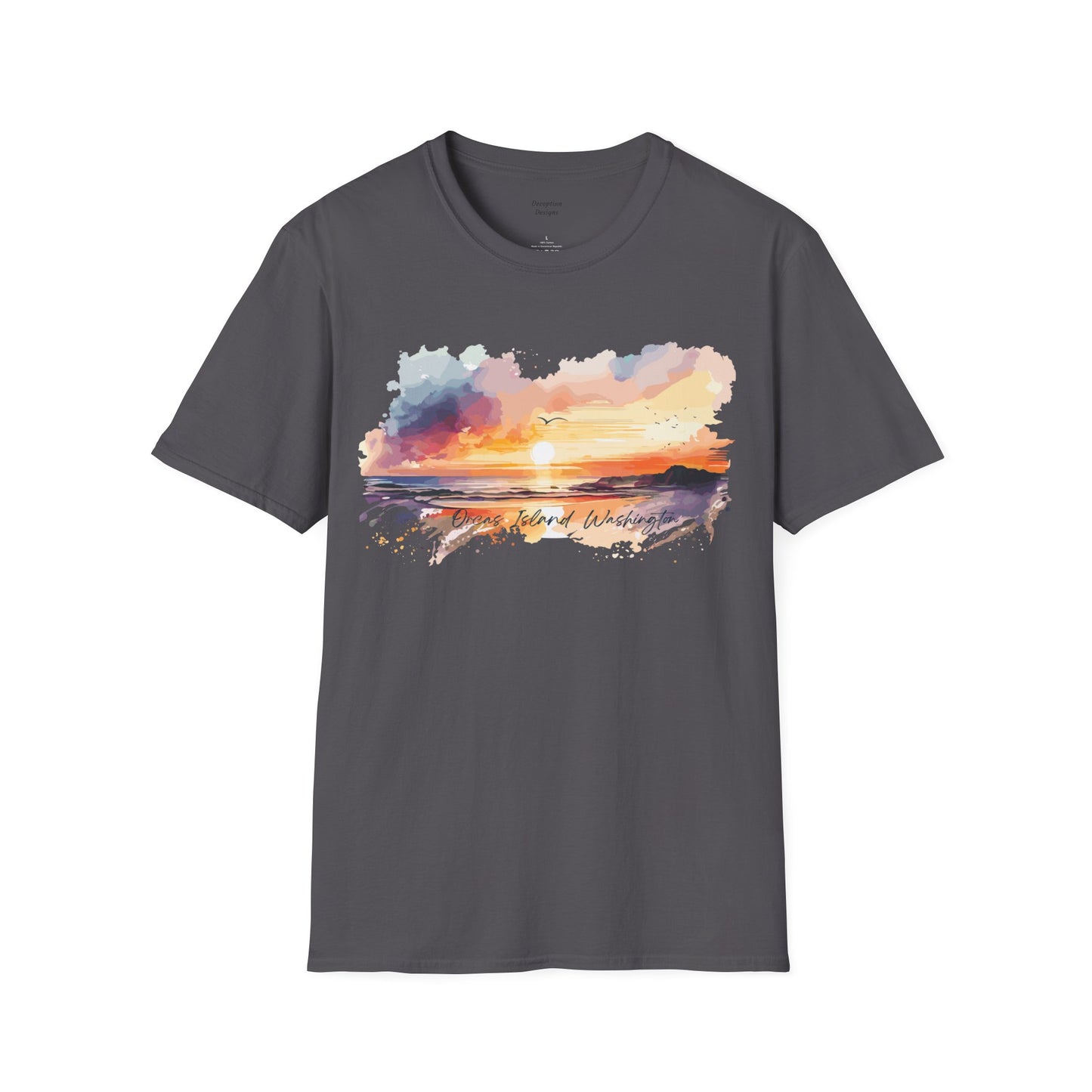 ORCAS ISLAND - Beach View Island Vibes Unisex Softstyle T-Shirt