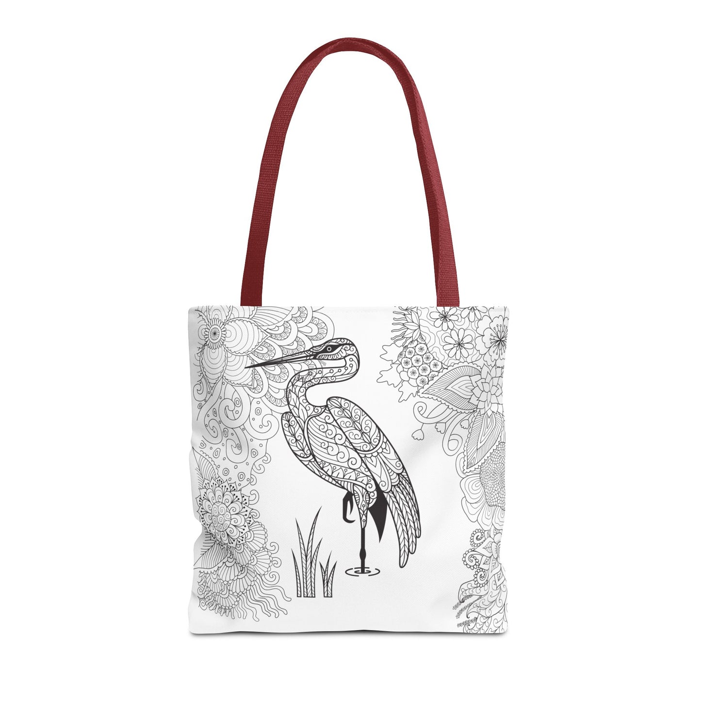 COLOR ME HERON Tote Bag