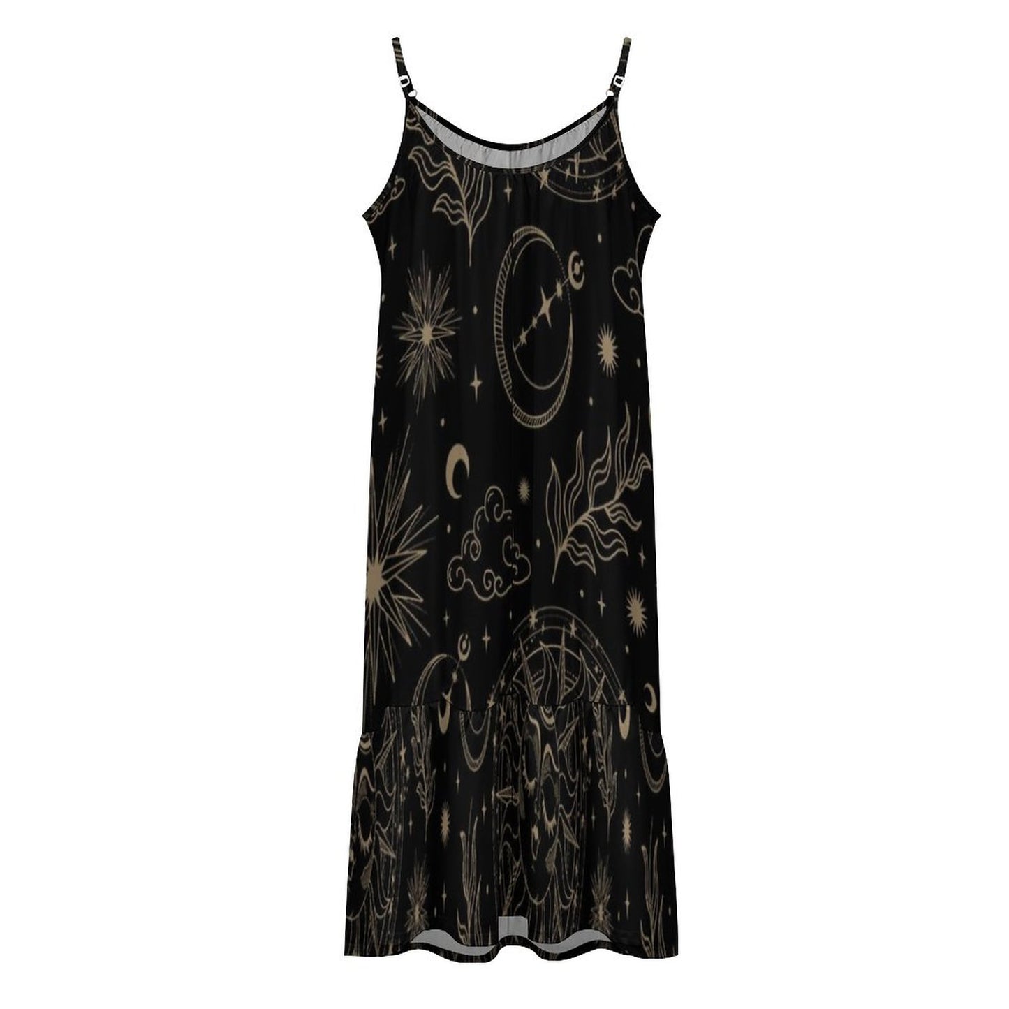 Spaghetti Strap Dress KQ (All-Over Printing)
