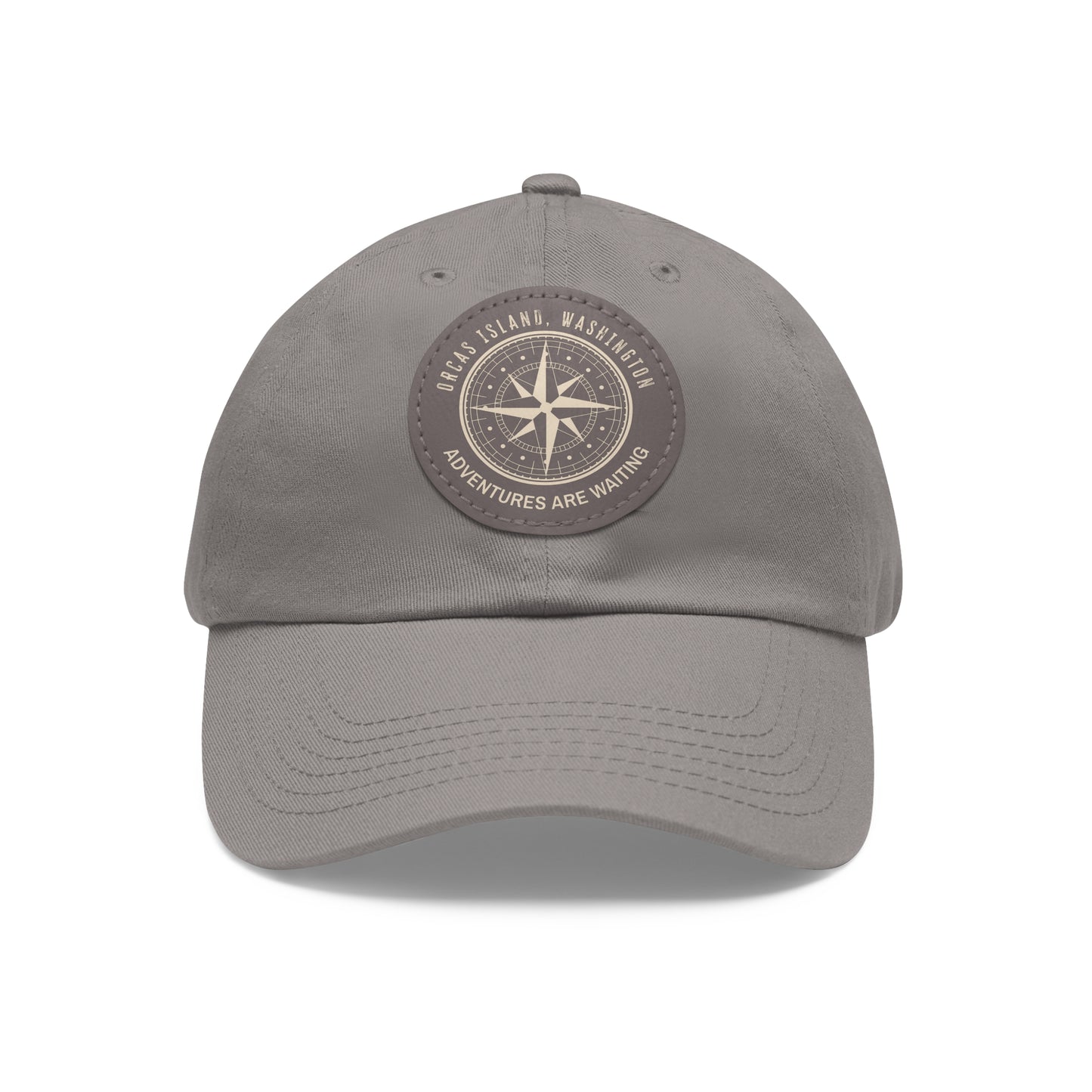 ORCAS COMPASS Hat with Leather Patch (Round)