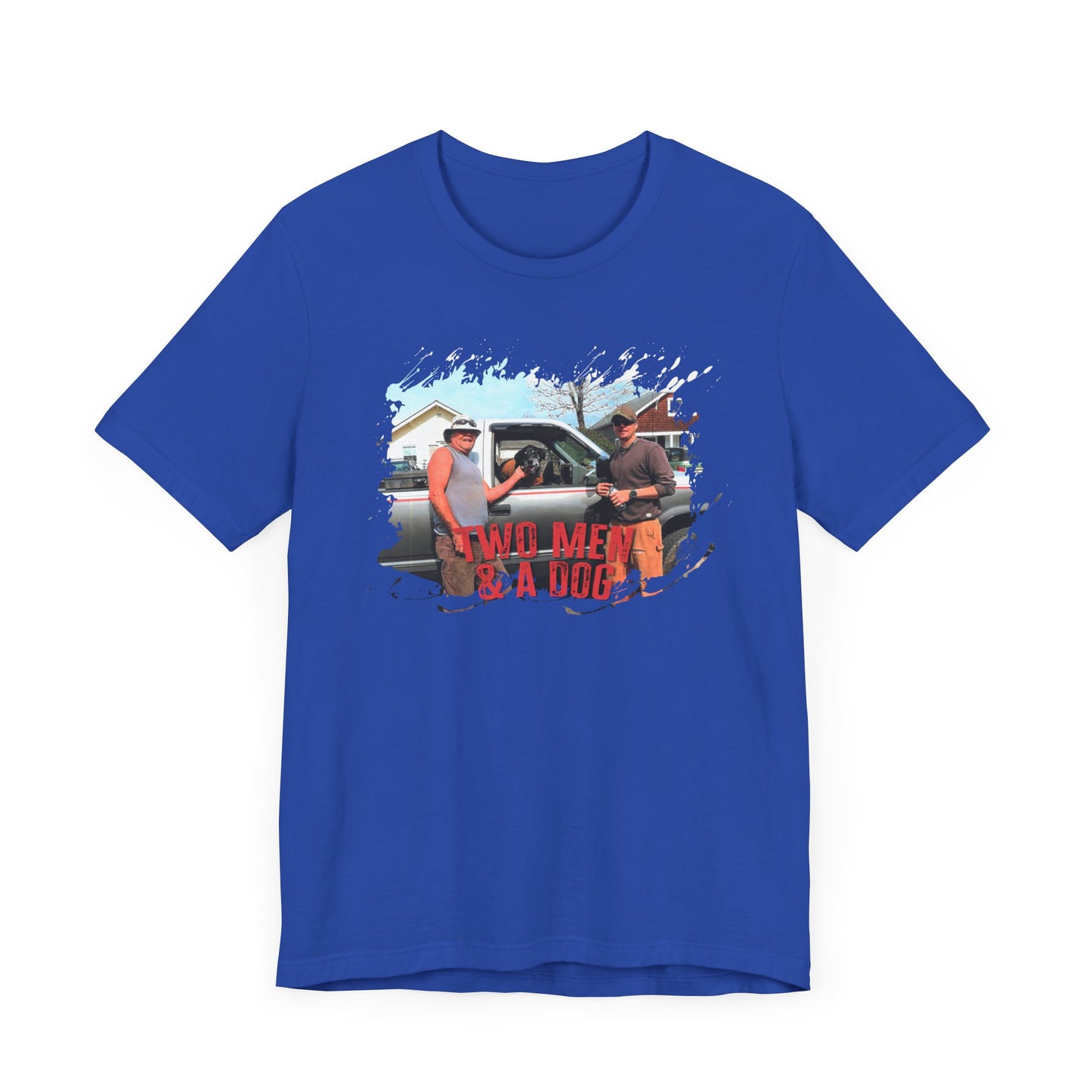 TWO MEN & A DOG Unisex Jersey Short Sleeve Tee