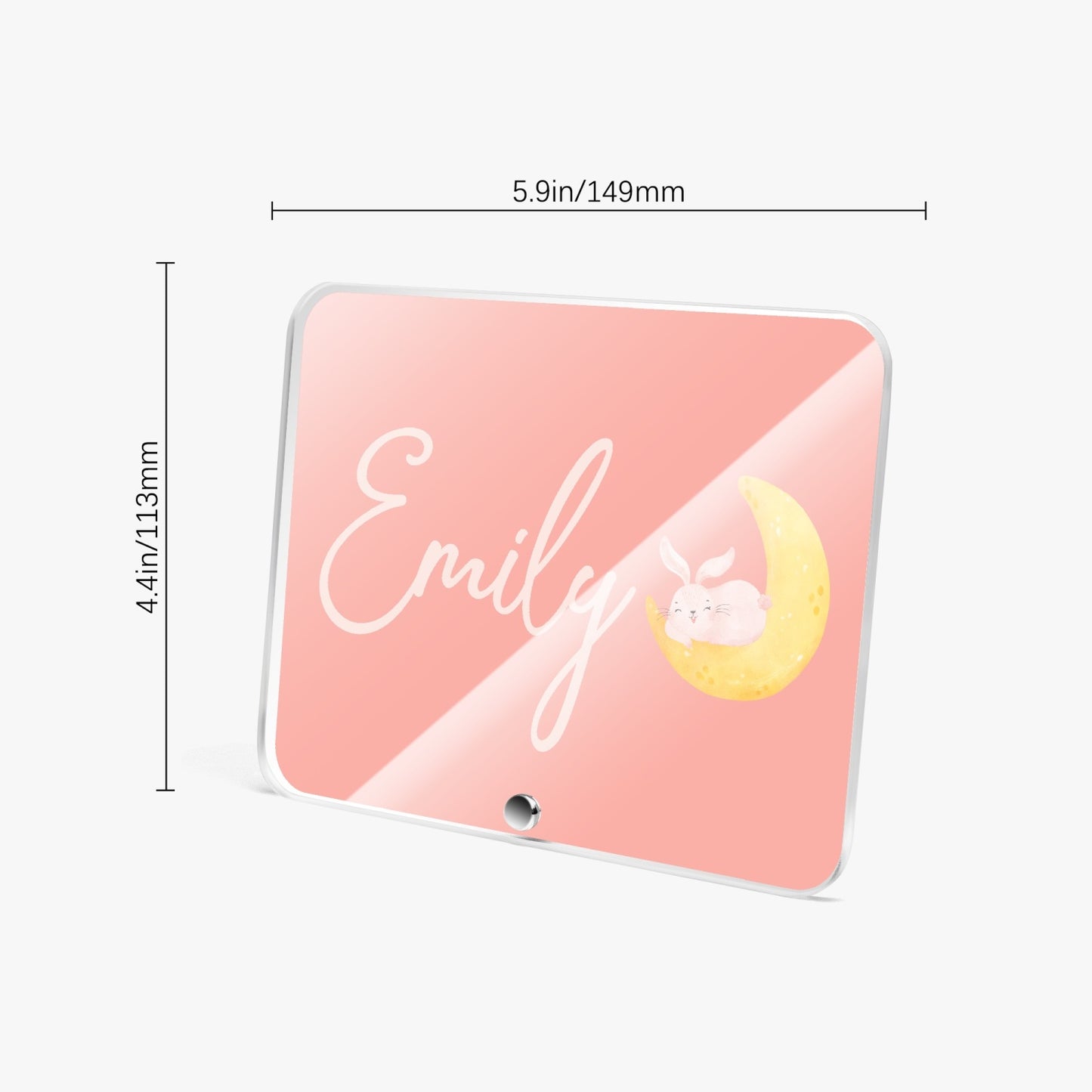 1063. Acrylic Plaque with Stand - Rectangle