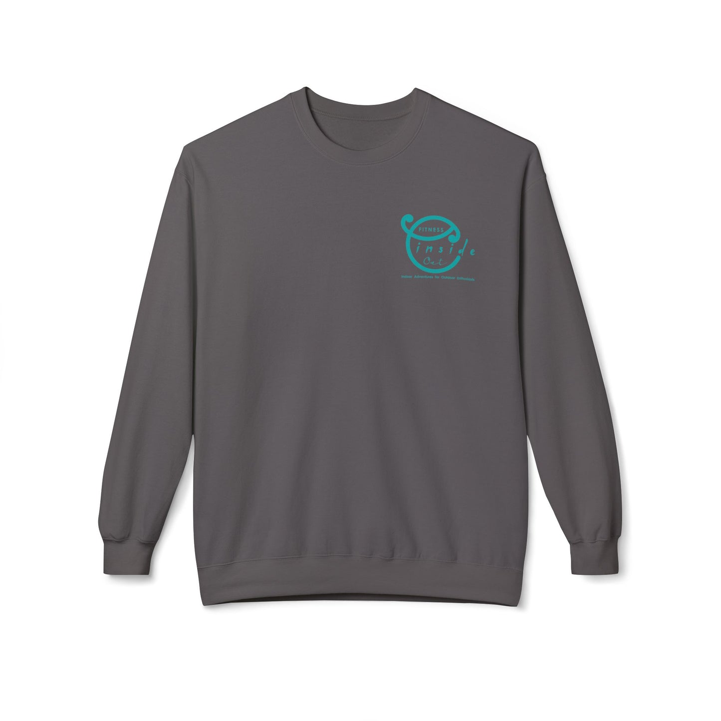 IO FITNESS Unisex Midweight Softstyle Fleece Crewneck Sweatshirt