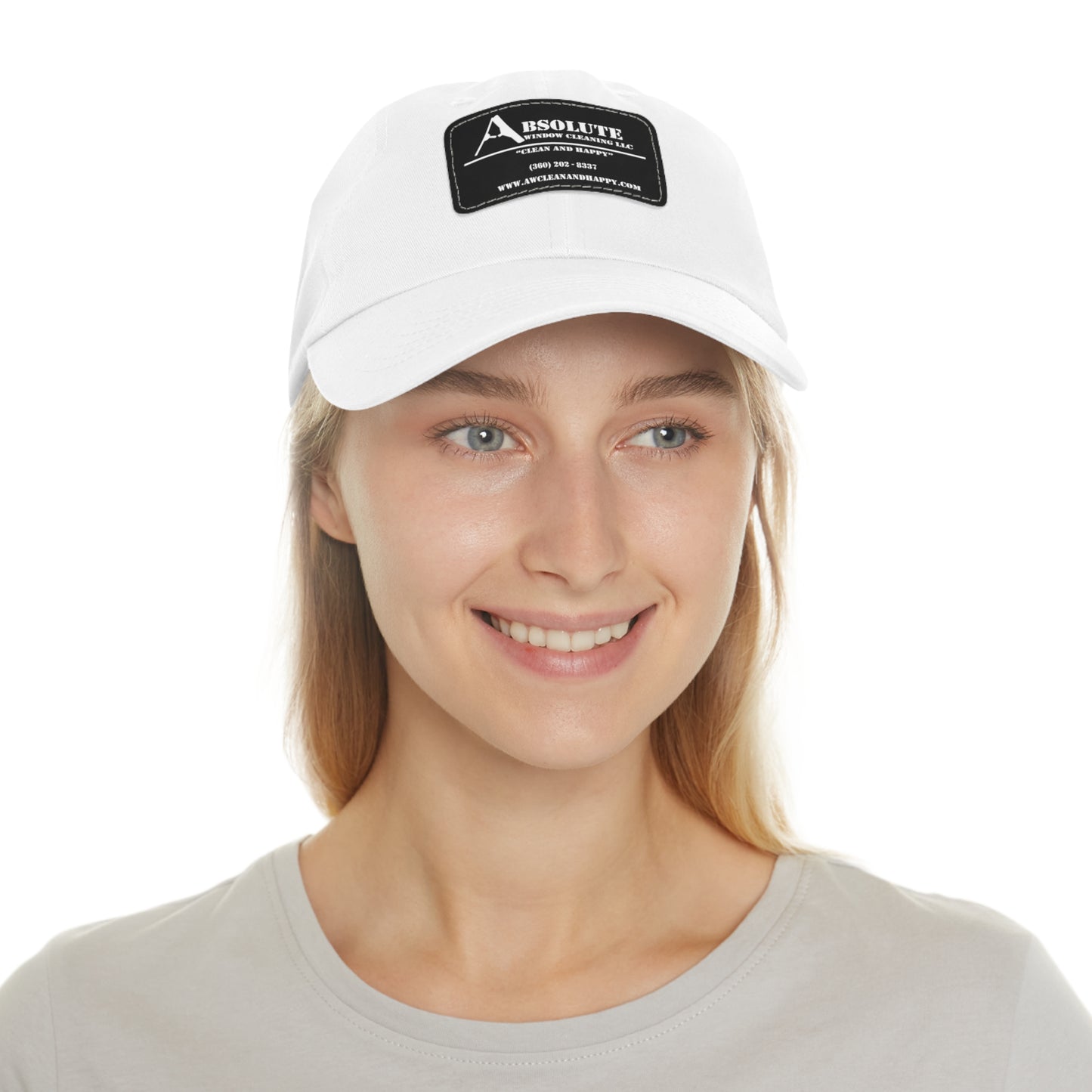 ABSOLUTE WINDOW Hat with Leather Patch