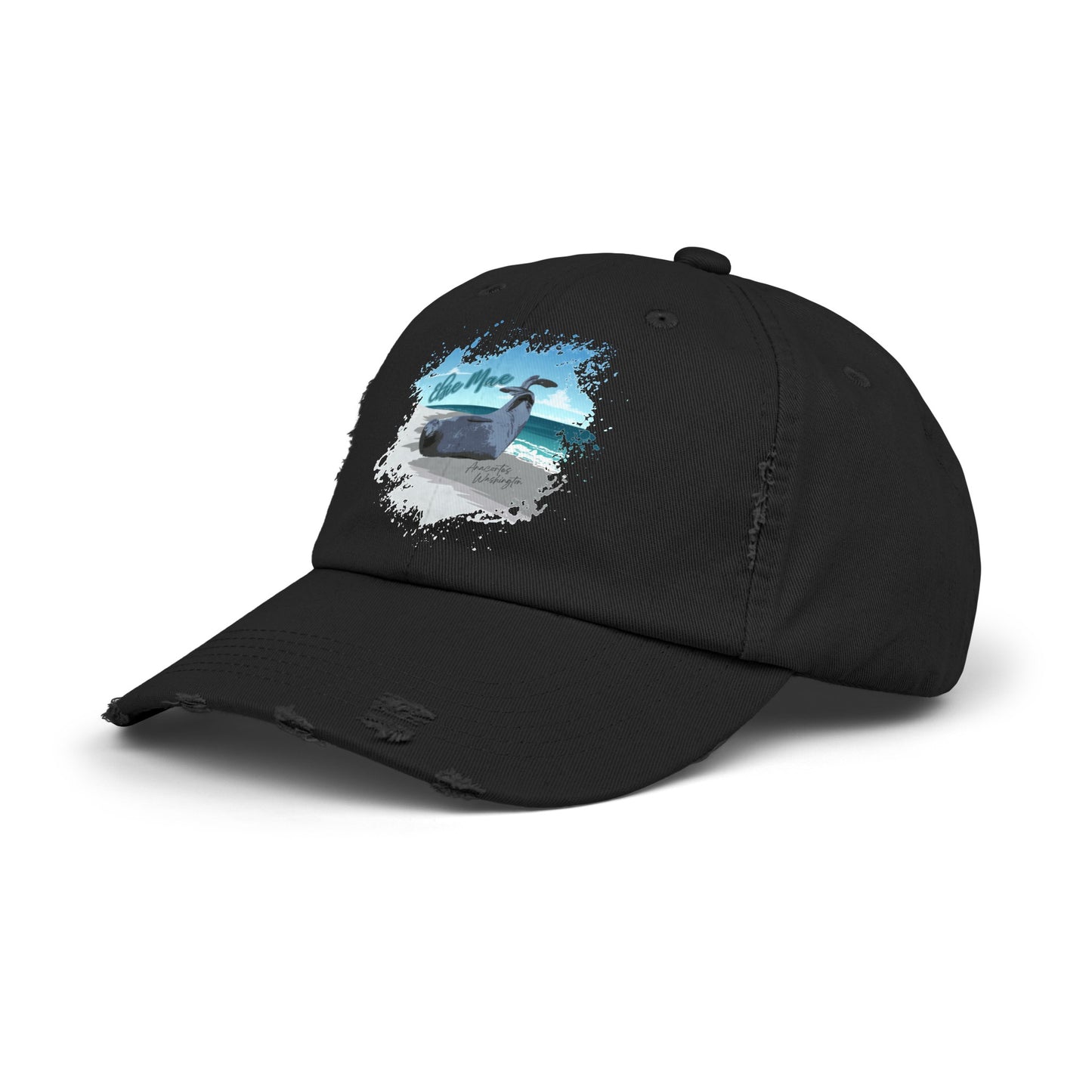 ELSIE Unisex Distressed Cap