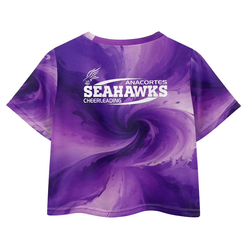 ANACORTES CHEERLEADING Girls MID T -shirt