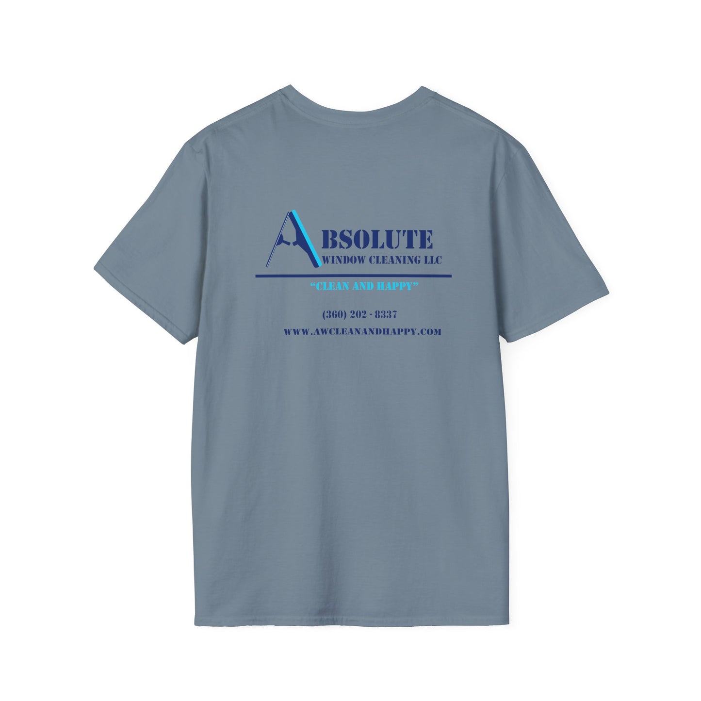 ABSOLUTE WINDOW - Blue Unisex Softstyle T-Shirt