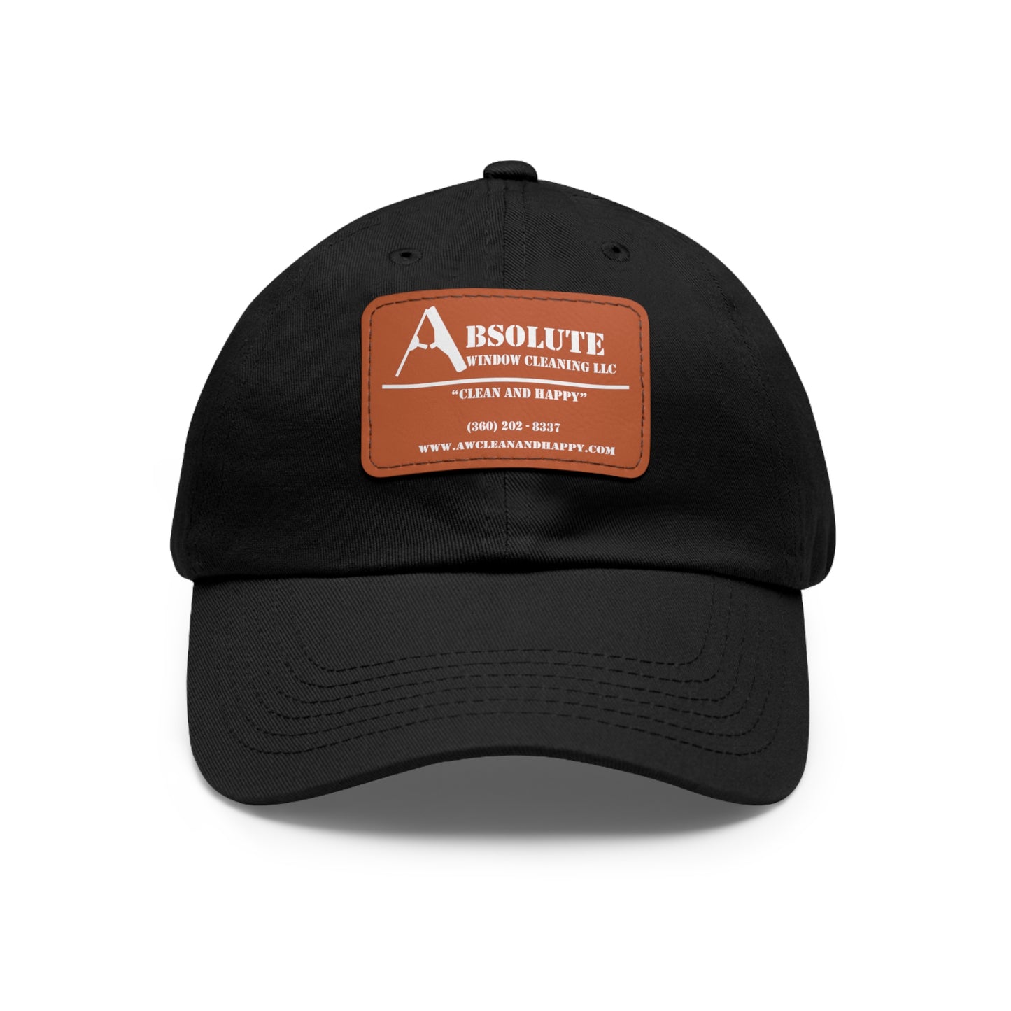 ABSOLUTE WINDOW Hat with Leather Patch