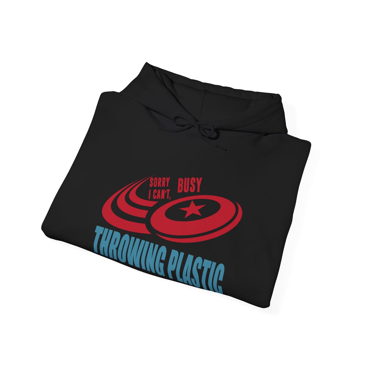 CANT..THROWING PLASTIC Unisex Heavy Blend™ Hooded Sweatshirt