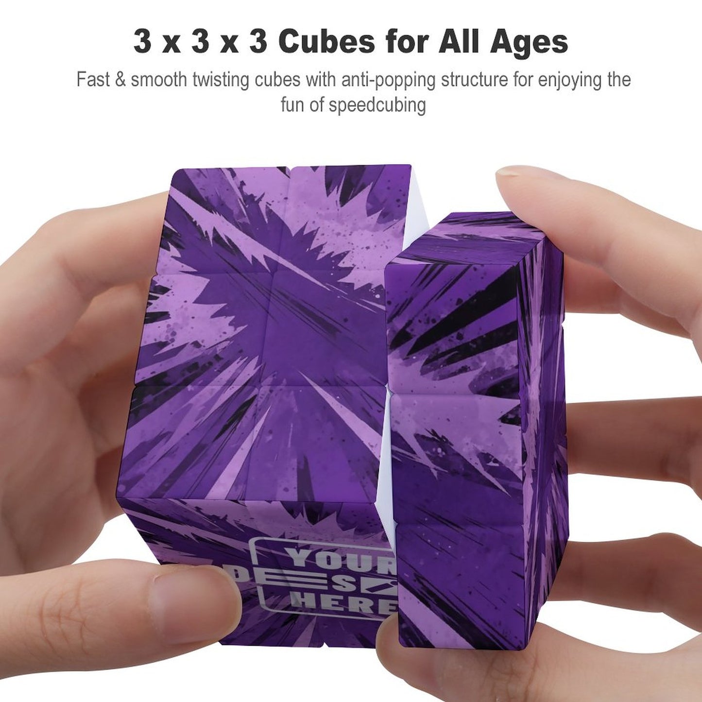 3x3 Magic Cube (One-sided Printing)