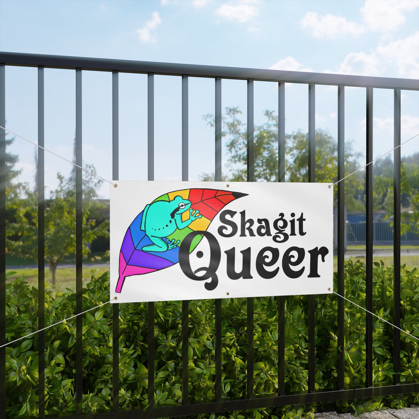 SKAGIT QUEER Matte Banner