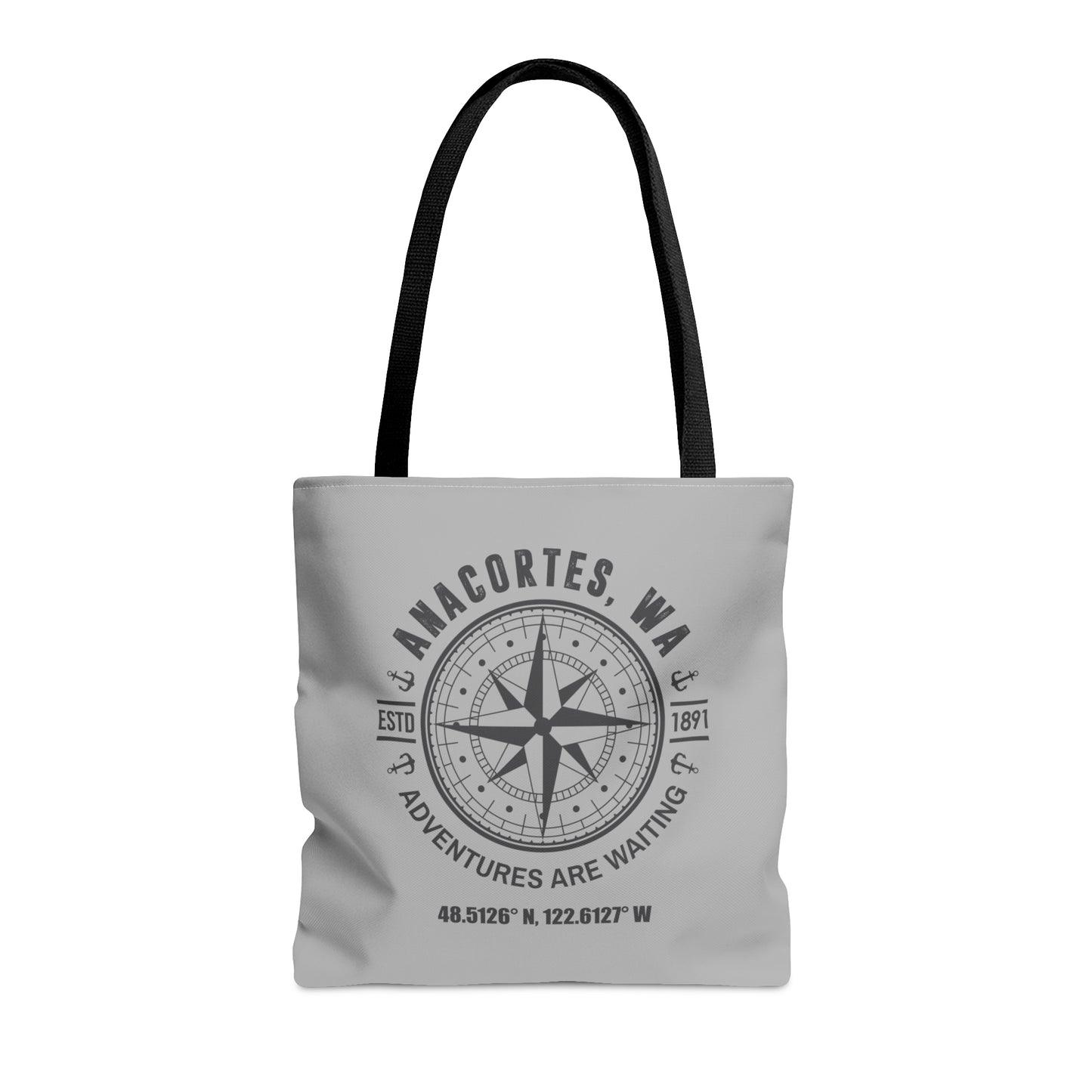 Anacortes Compass Tote Bag
