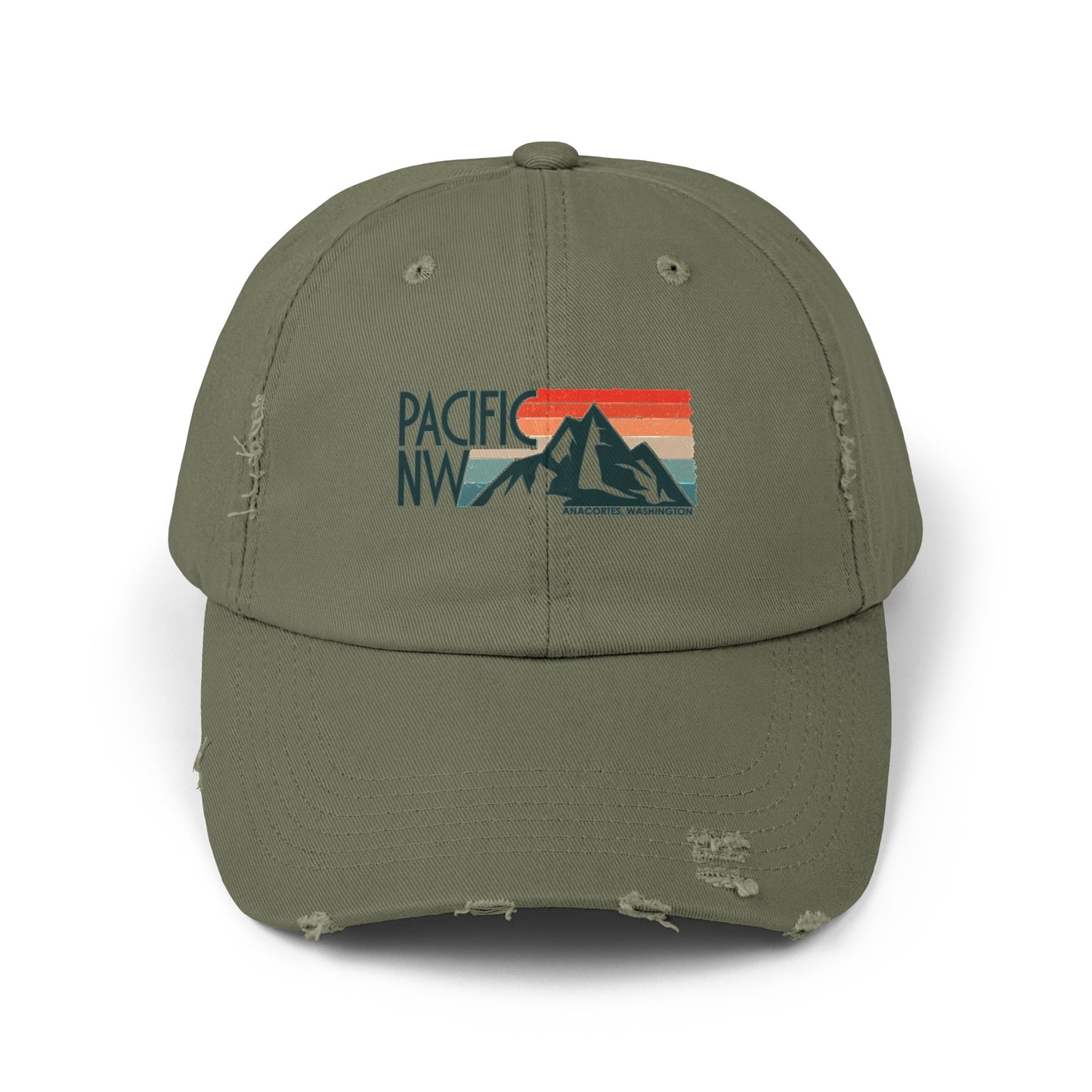PNW ANACORTES Unisex Distressed Cap