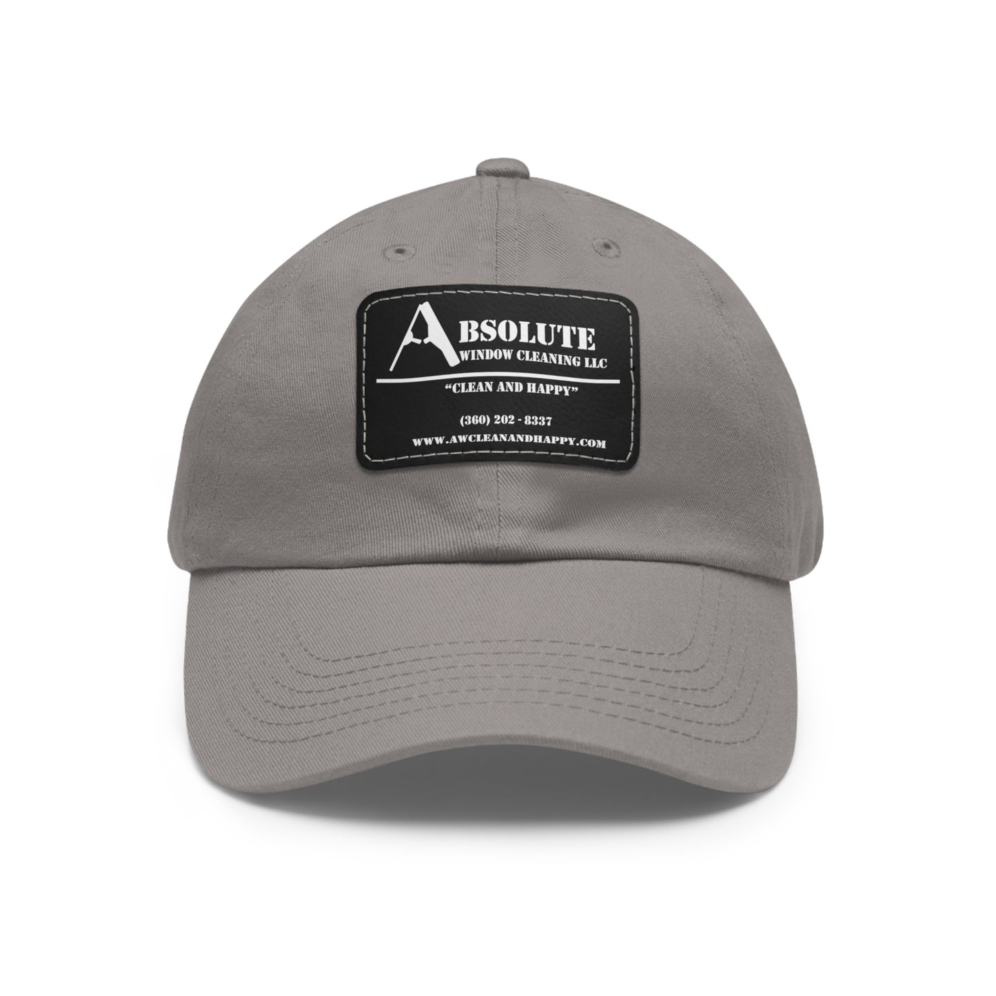 ABSOLUTE WINDOW Hat with Leather Patch