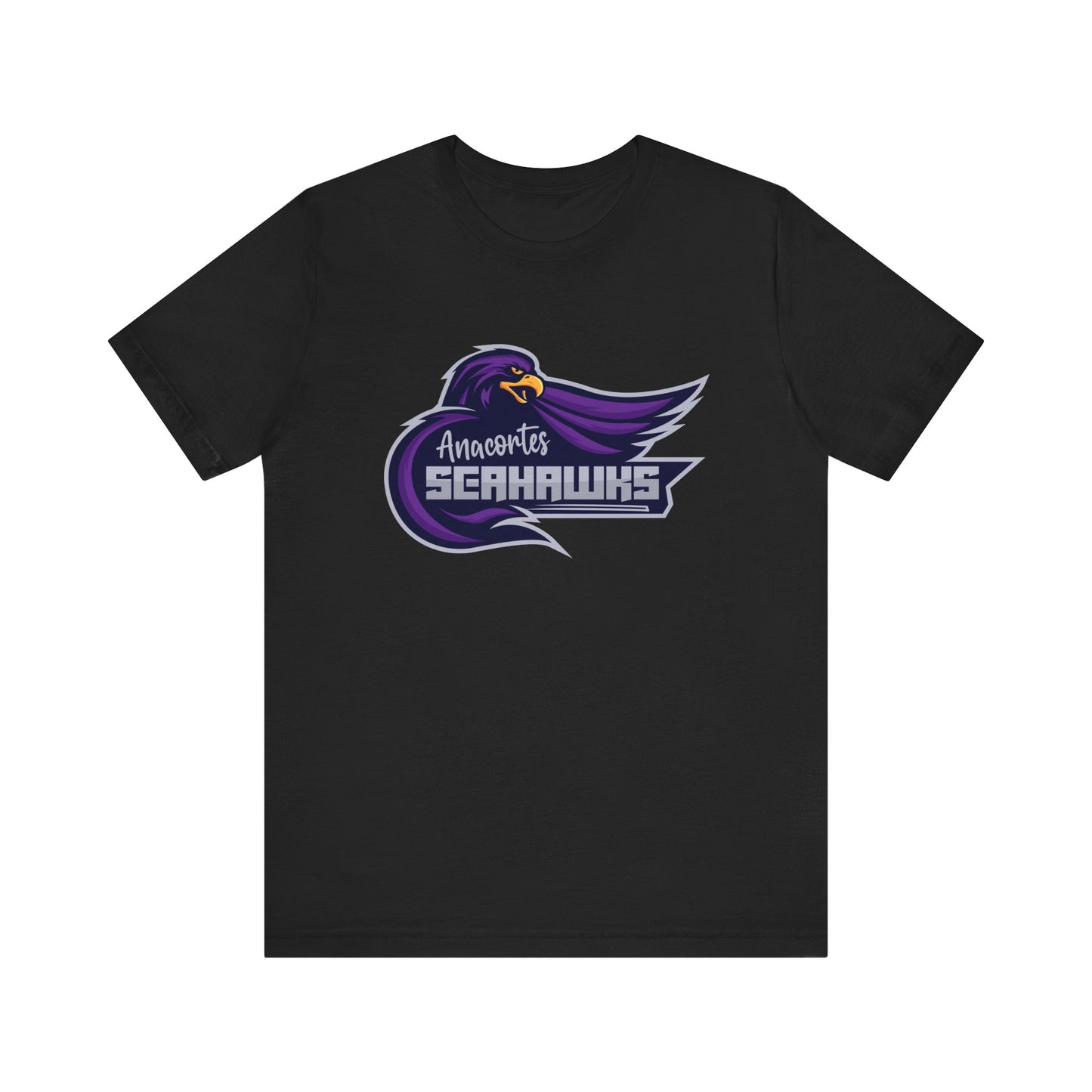 ANACORTES SEAHAWKS swoosh2 Unisex Jersey Short Sleeve Tee