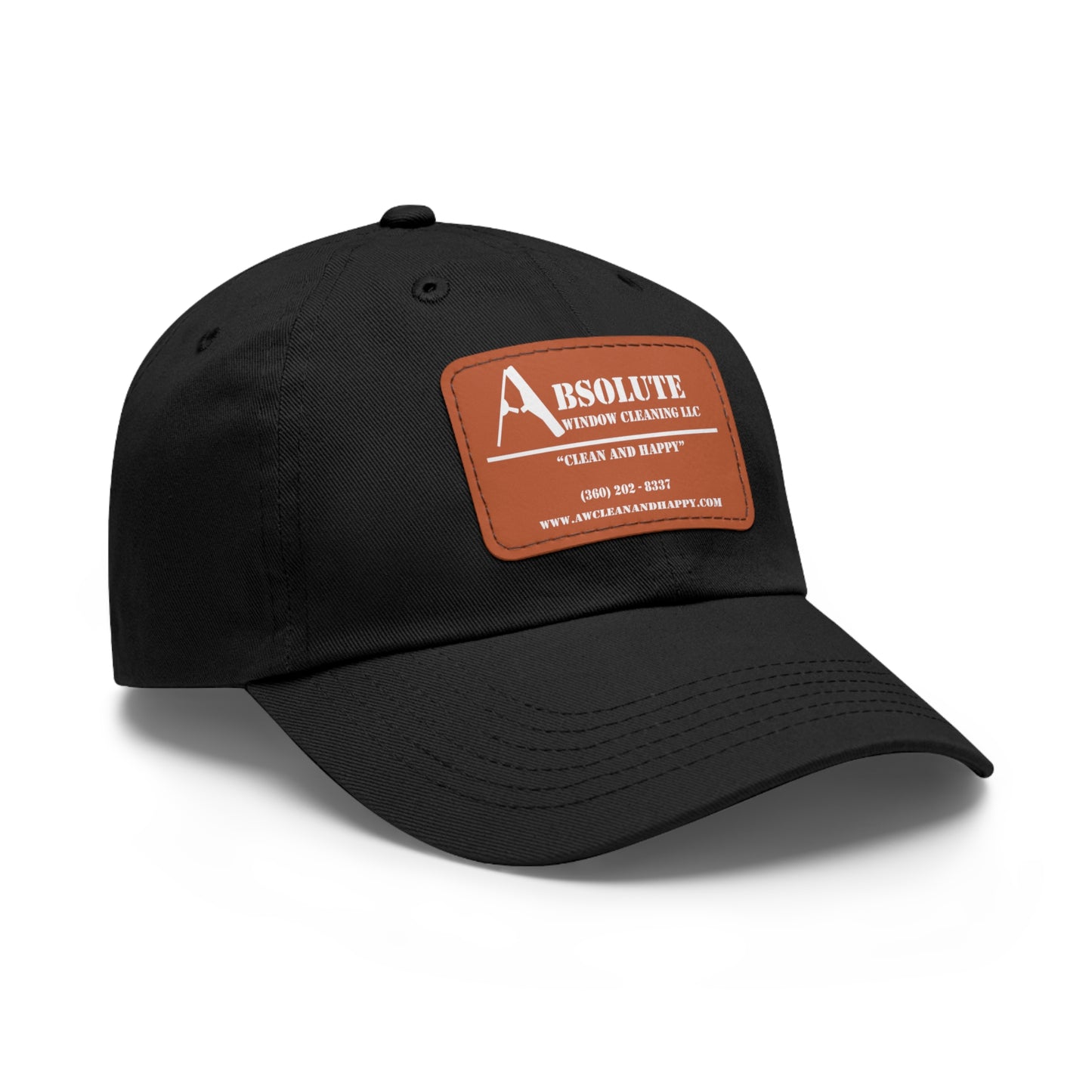 ABSOLUTE WINDOW Hat with Leather Patch