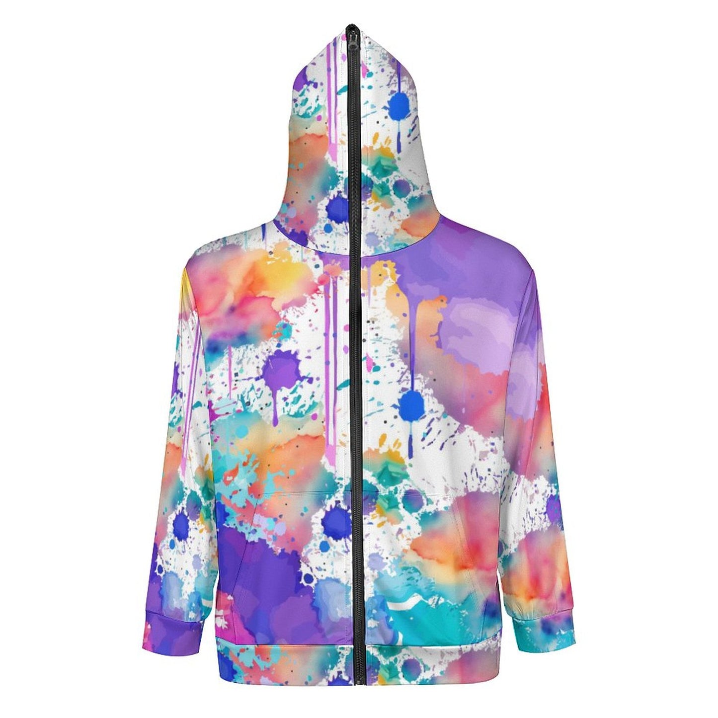 230gsm Custom Zip up Hoodie WY14 (All-Over Printing)