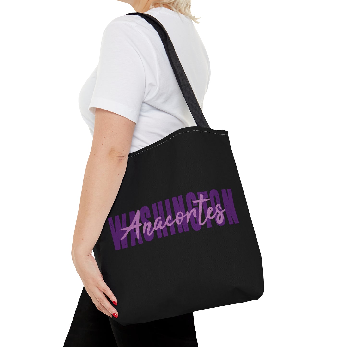 ANACORTES WASHINGTON TEXT Tote Bag