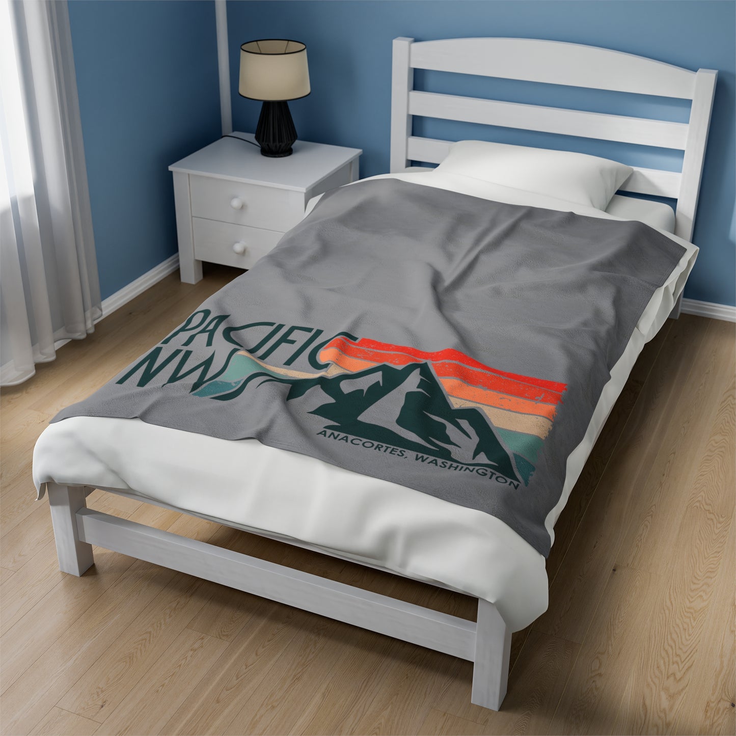 PNW ANACORTES Velveteen Plush Blanket