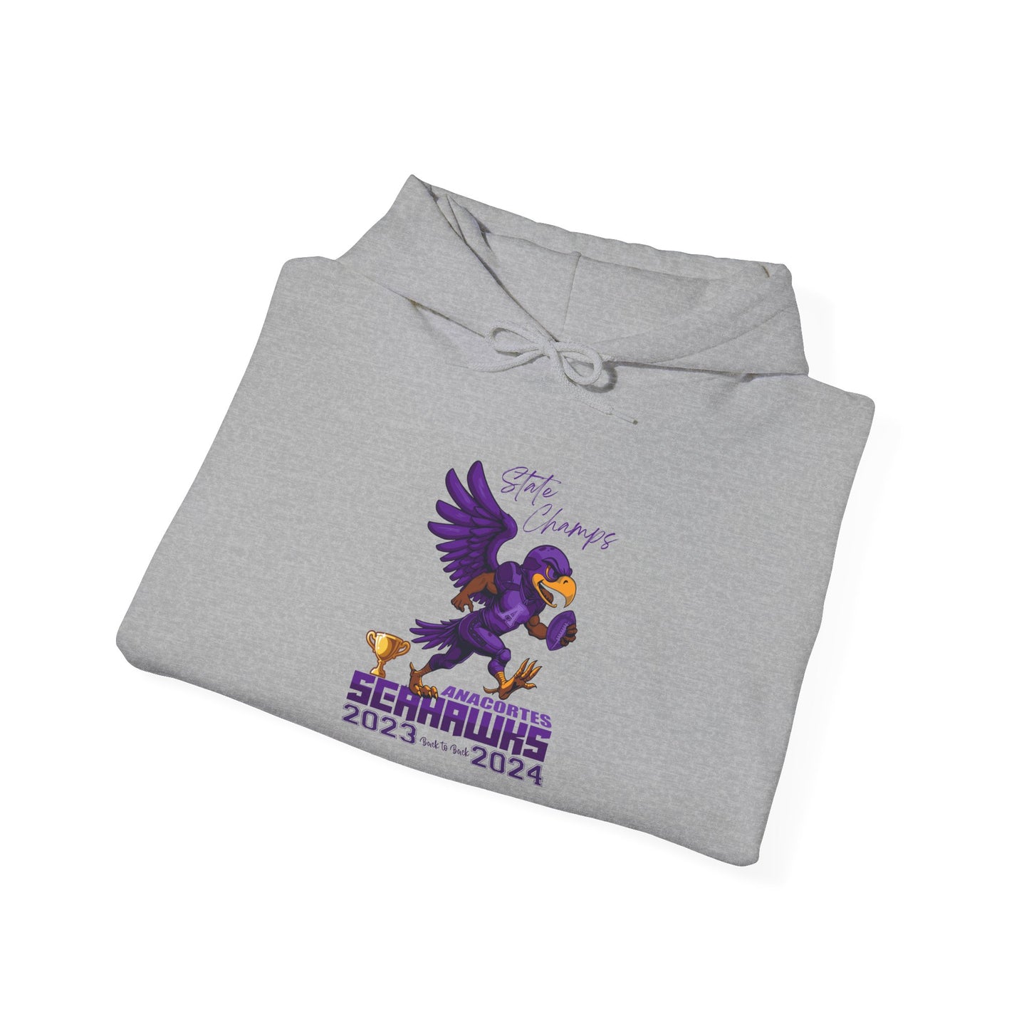 ANACORTES SEAHAWKS CHAMP Unisex Heavy Blend™ Hooded Sweatshirt