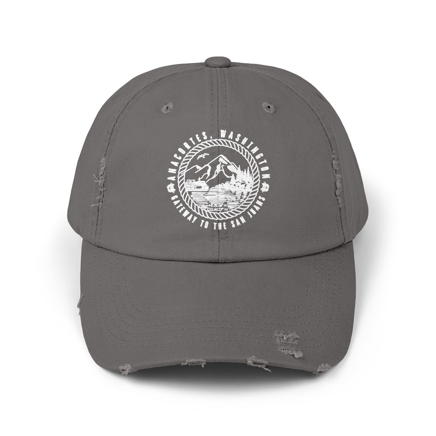 ANACORTES GATEWAY 2 Unisex Distressed Cap