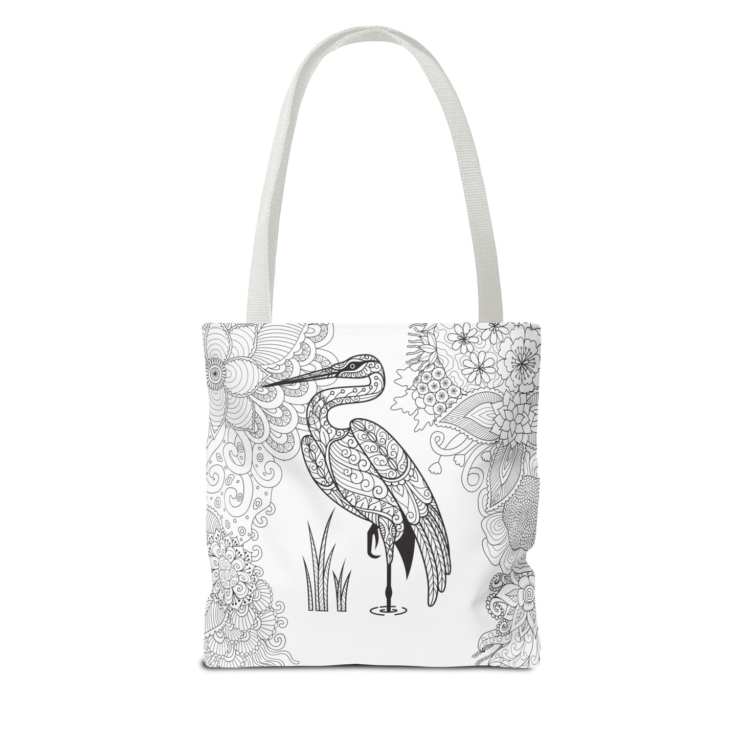 COLOR ME HERON Tote Bag