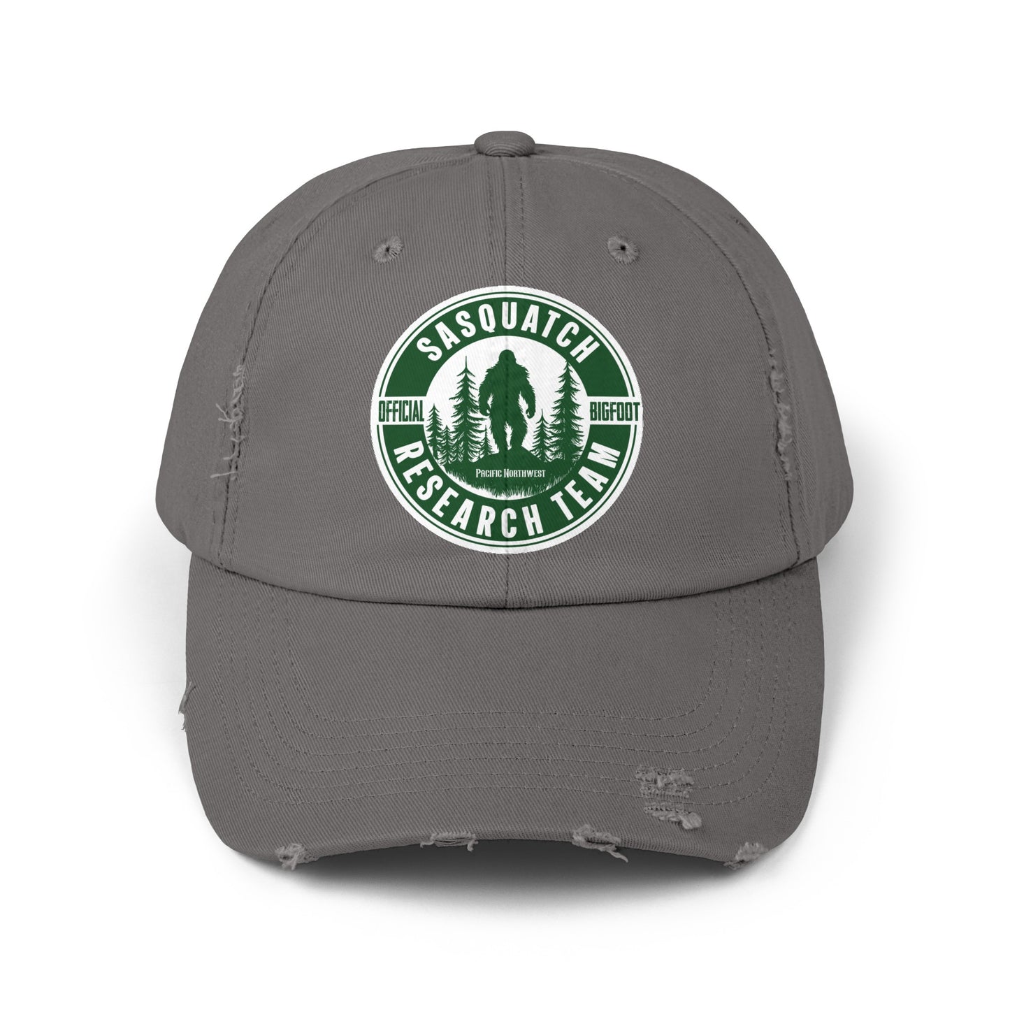 SASQUATCH - PNW Unisex Distressed Cap