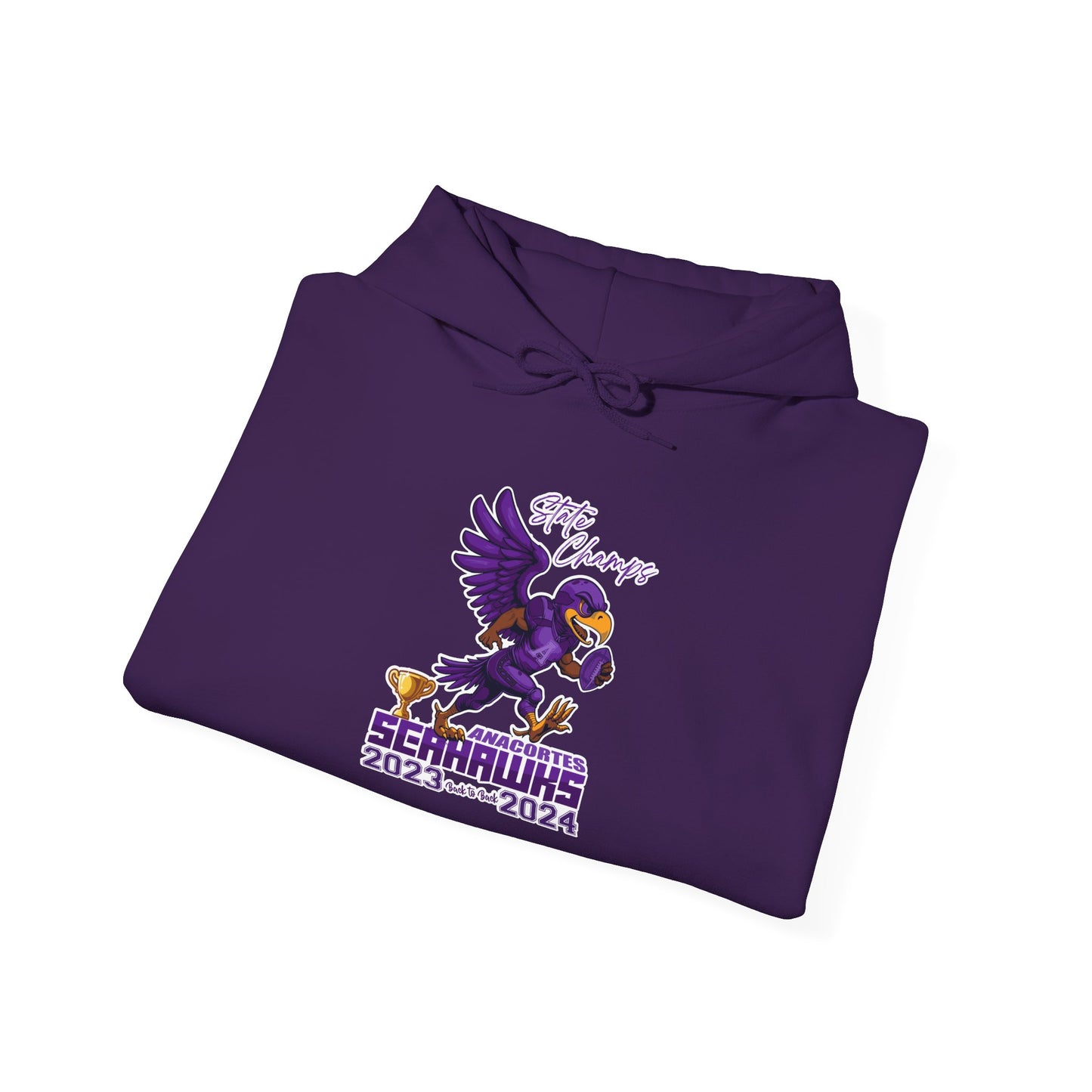 ANACORTES SEAHAWKS CHAMP Unisex Heavy Blend™ Hooded Sweatshirt
