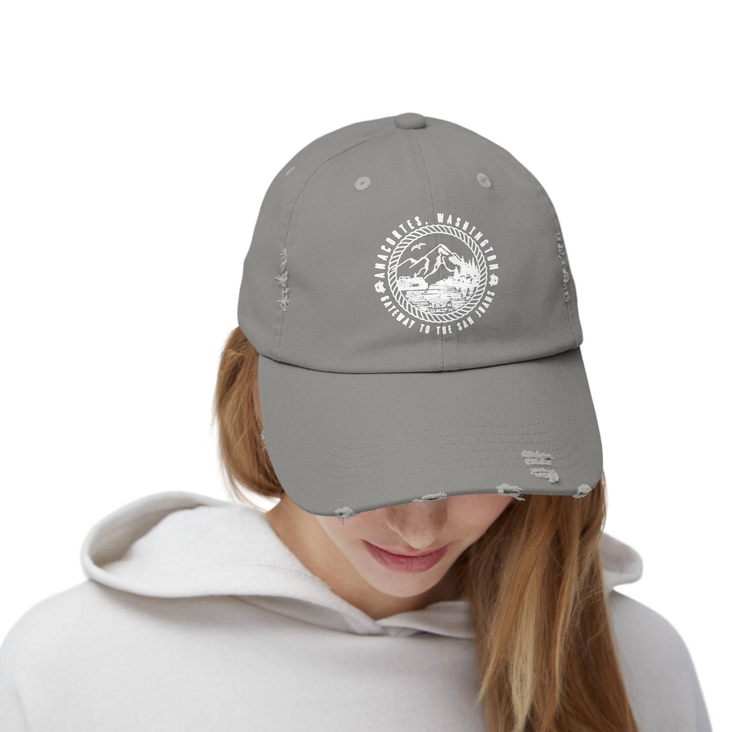 ANACORTES GATEWAY 2 Unisex Distressed Cap