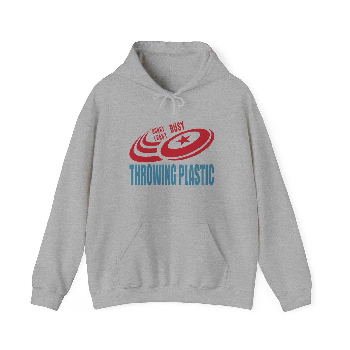 CANT..THROWING PLASTIC Unisex Heavy Blend™ Hooded Sweatshirt