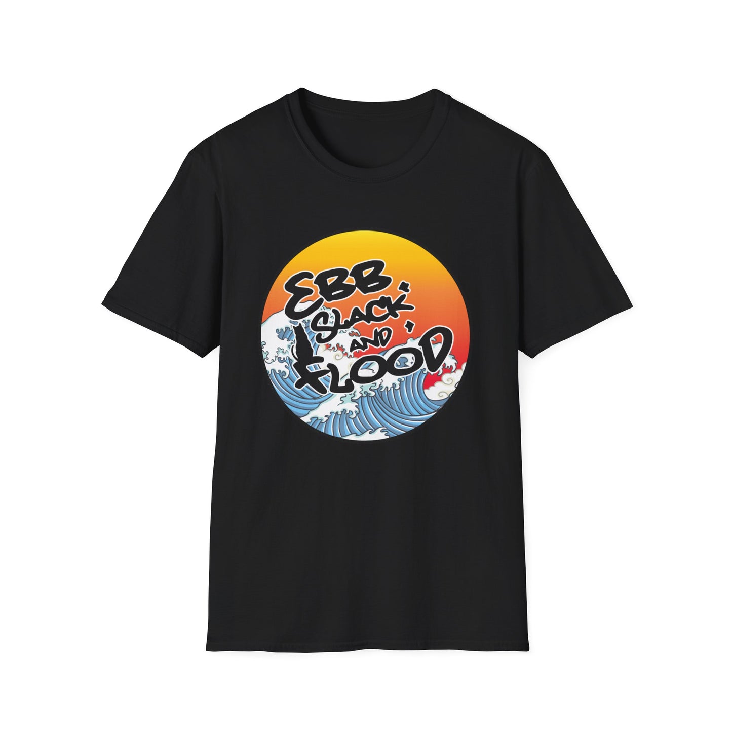 EBB SLACK FLOOD Wave Unisex Softstyle T-Shirt
