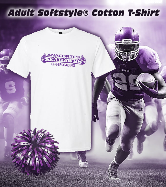 ANACORTES SEAHAWKS CHEERLEADING - SOFTSTYLE TEE