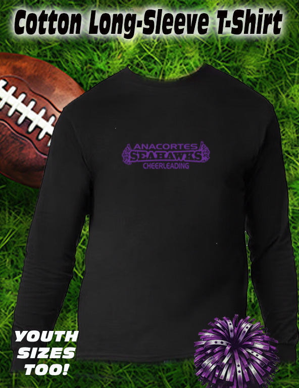 ANACORTES SEAHAWKS CHEERLEADING - LONG SLEEVE TEE