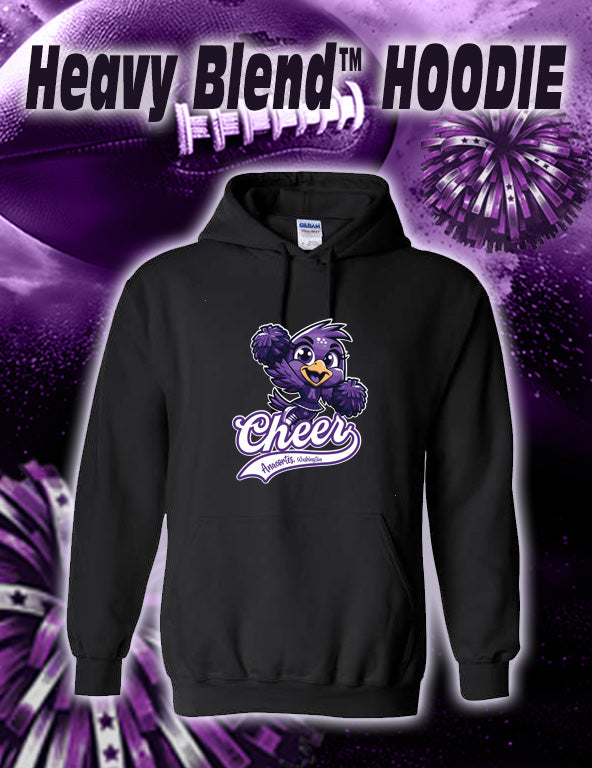 ANACORTES SEAHAWKS CHEER MASCOT - 50/50 HOODIE