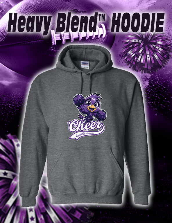 ANACORTES SEAHAWKS CHEER MASCOT - 50/50 HOODIE