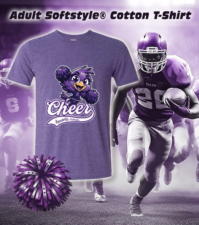ANACORTES SEAHAWKS CHEER MASCOT - SOFTSTYLE TEE