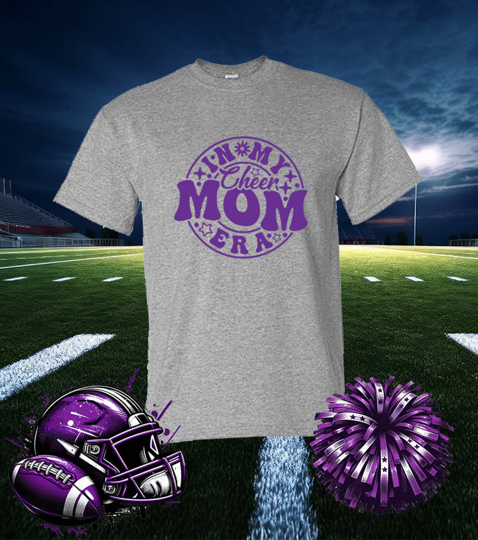 CHEER MOM ERA 50/50 TEE SHIRT