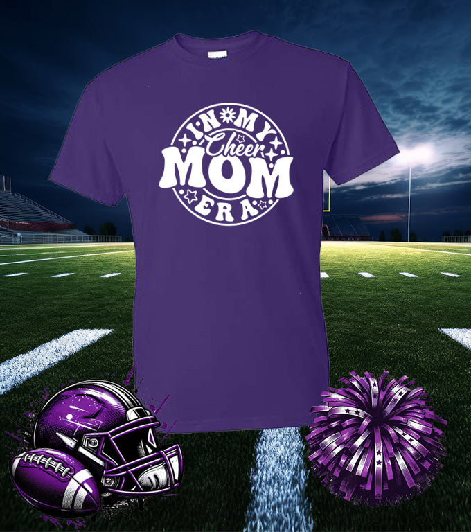 CHEER MOM ERA 50/50 TEE SHIRT