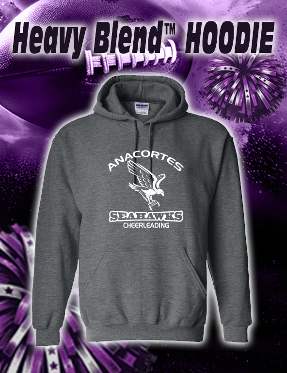 ANACORTES CHEERLEADING SEAHAWKS - 50/50 HOODIE