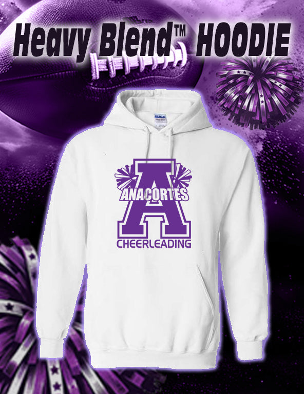 ANACORTES CHEERLEADING SEAHAWKS "A" SPIRIT - 50/50 HOODIE