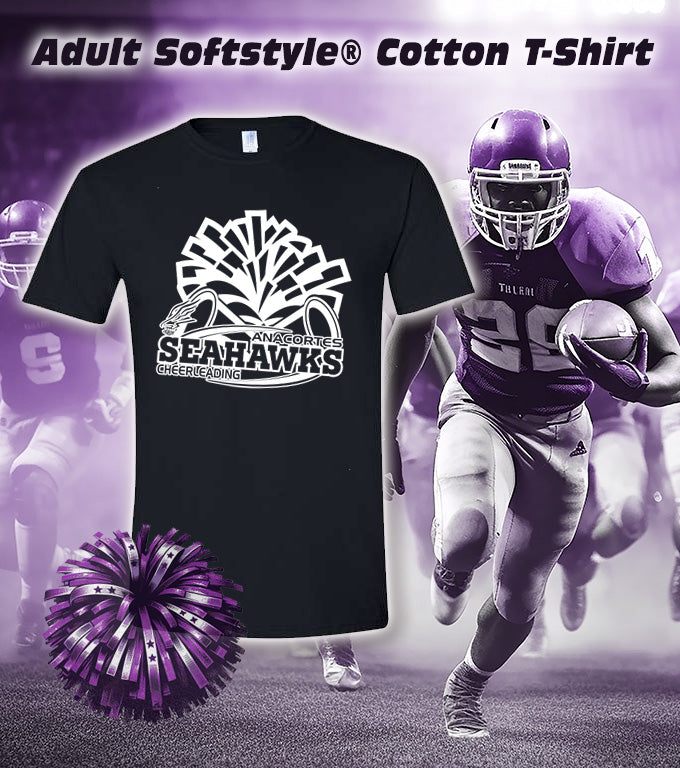 ANACORTES CHEERLEADING SEAHAWKS SPIRIT - SOFTSTYLE TEE